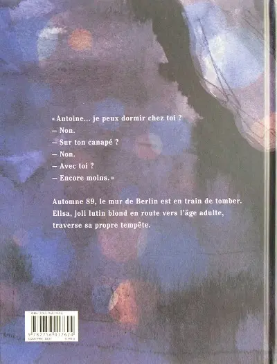 Verso de l'album Élisa