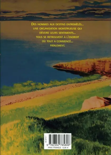 Verso de l'album Embryon Road 6