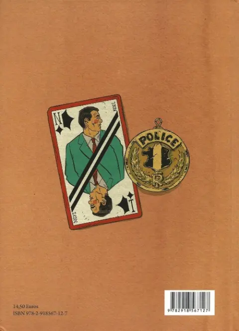 Verso de l'album Les Enquêtes des frères Palindrome Tome 1 Tueur en scierie