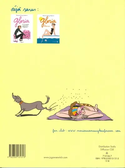 Verso de l'album Gloria Tome 2 Gloria en vacances