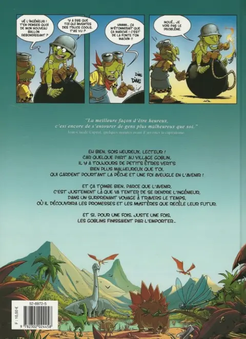 Verso de l'album Goblin's Tome 6 Les imparfaits du passé