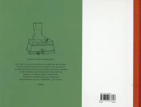 Verso de l'album Italiques