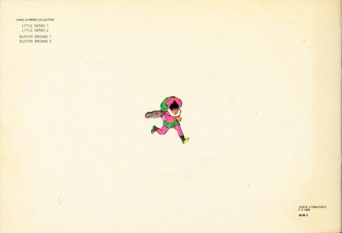 Verso de l'album Little Nemo 1