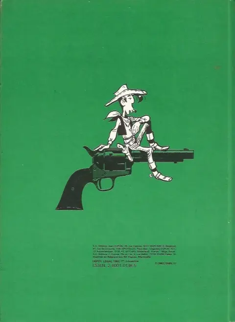 Verso de l'album Lucky Luke Spécial 5*