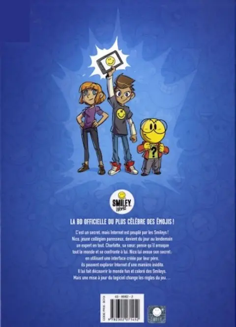 Verso de l'album Le Monde des Smileys Tome 1 Mise à jour