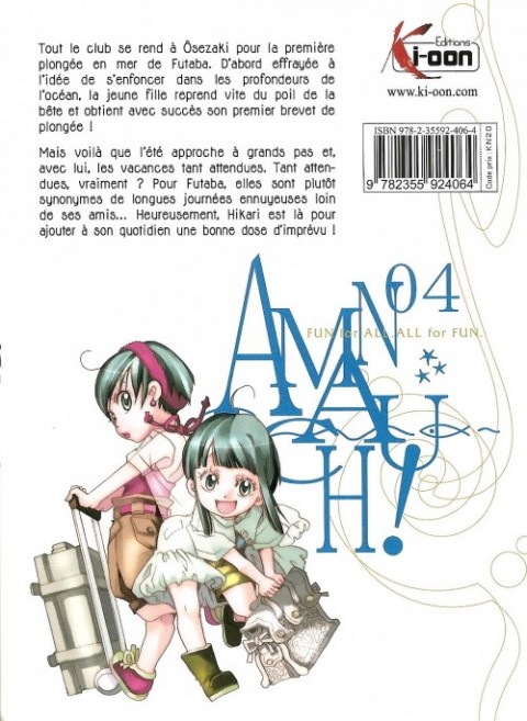 Verso de l'album Amanchu ! 4