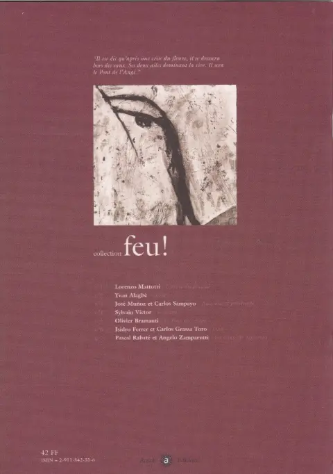 Verso de l'album Le Pont de l'ange
