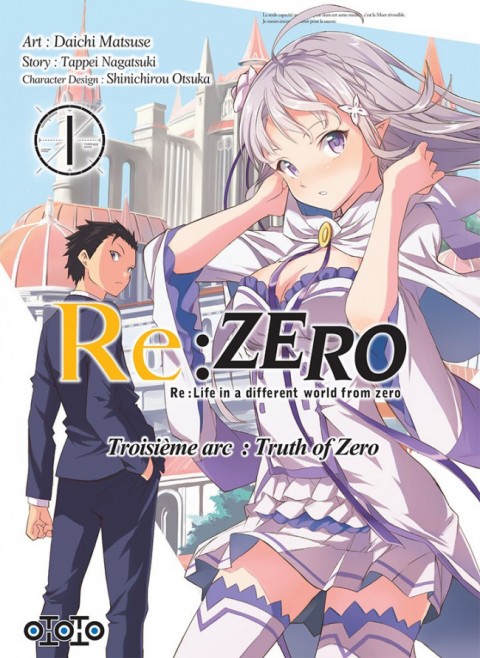 Couverture de l'album Re:Zero (Re : Life in a different world from zero) Troisième arc : Truth of Zero 1