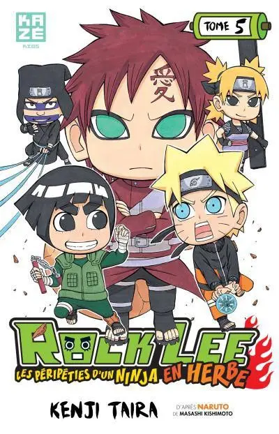 Rock Lee - Les péripéties d'un ninja en herbe. Tome 5