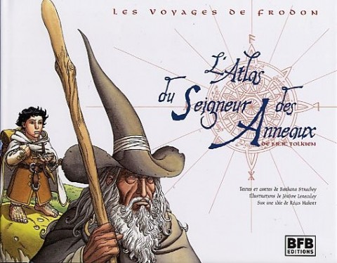 Couverture de l'album Les Voyages de Frodon L'atlas du Seigneur des Anneaux