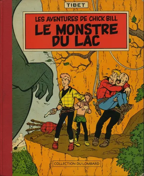 Couverture de l'album Chick Bill Tome 9 Le monstre du lac