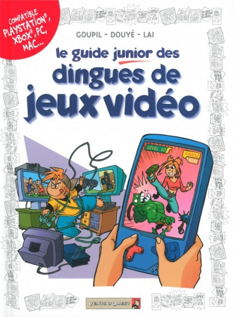 Couverture de l'album Les guides junior Tome 7 Le guide junior des dingues de jeux vidéo