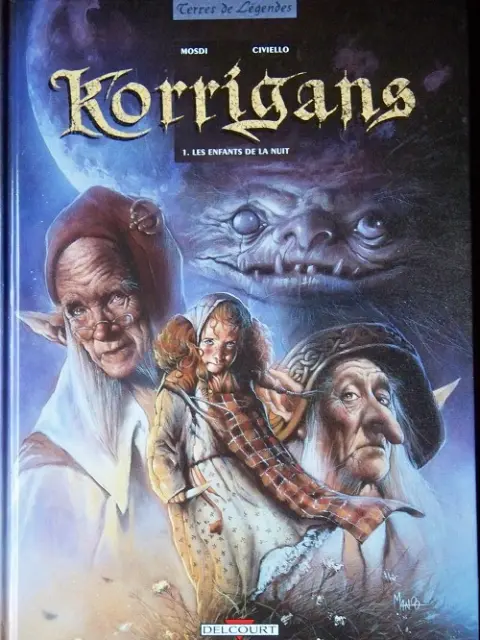 Couverture de l'album Korrigans Tome 1 Les enfants de la nuit