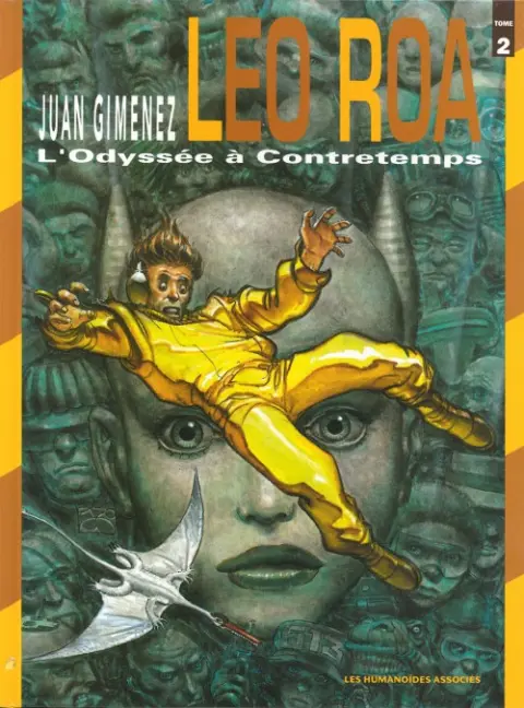 Couverture de l'album Léo Roa Tome 2 L'Odyssée à contretemps
