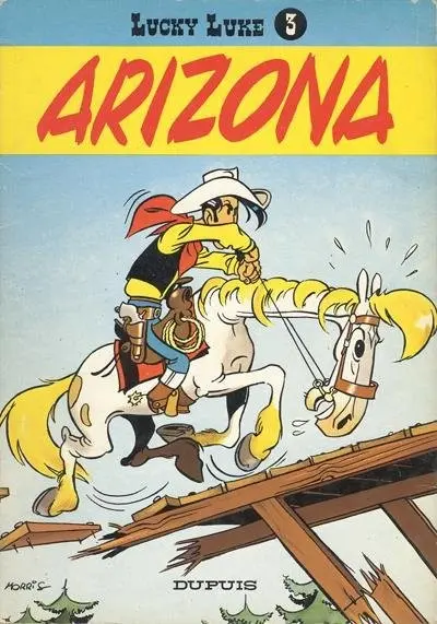 Couverture de l'album Lucky Luke Tome 3 Arizona