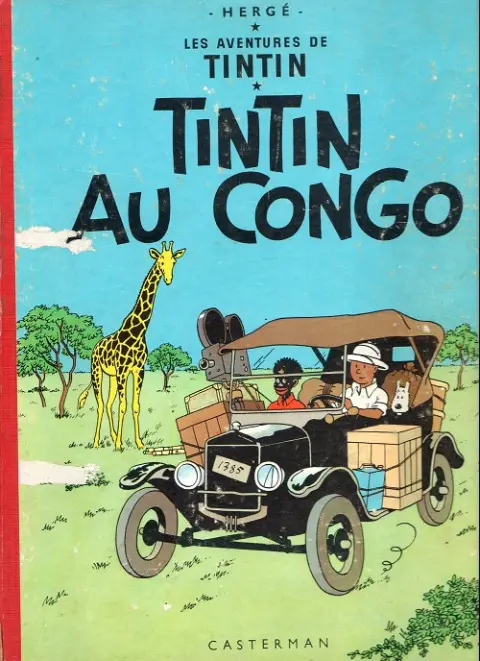 Couverture de l'album Tintin Tome 2 Tintin au congo