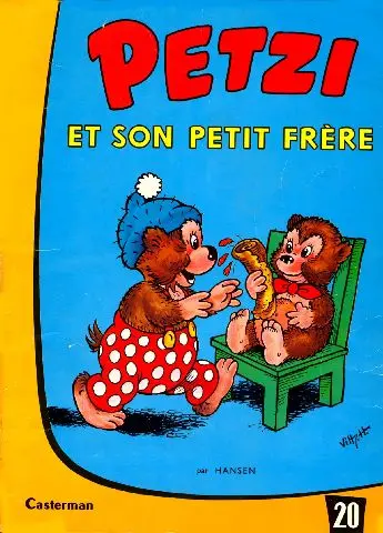 Petzi Tome 20 Petzi et son petit frère
