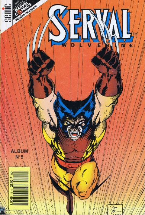 Couverture de l'album Serval-Wolverine N° 5