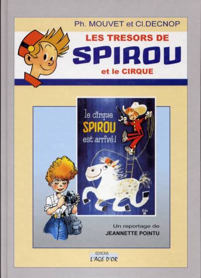 Couverture de l'album Les trésors de Spirou Les trésors de Spirou et le cirque