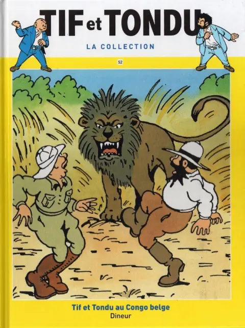Tif et Tondu La collection Tome 52 Tif et Tondu au Congo belge