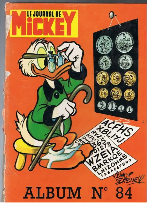 Le Journal de Mickey Album N° 84