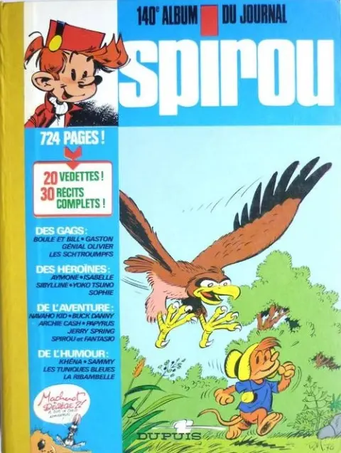 Le journal de Spirou Album N° 140