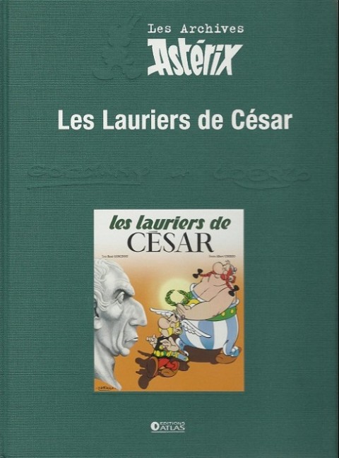 Couverture de l'album Les Archives Asterix Tome 18 Les lauriers de César