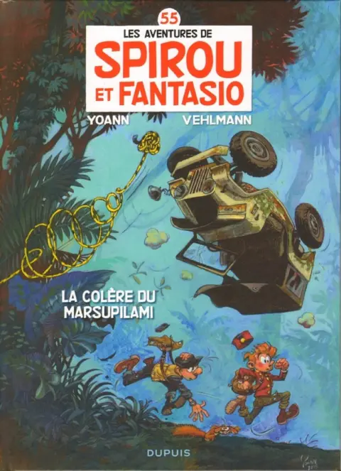 Spirou et Fantasio Tome 55 La colère du Marsupilami
