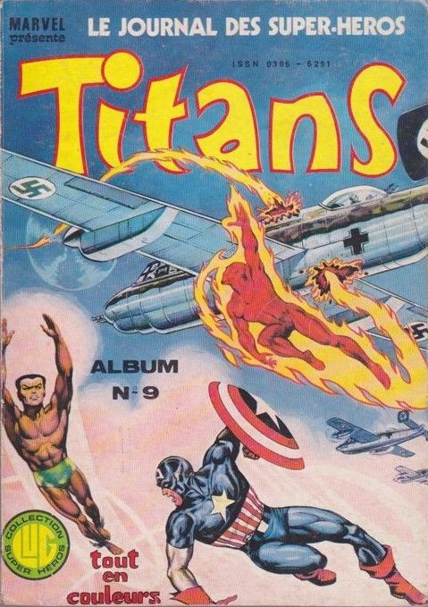 Couverture de l'album Titans Album N° 9