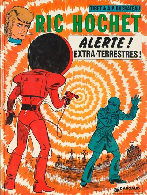 Couverture de l'album Ric Hochet Tome 22 Alerte ! Extra-terrestres !