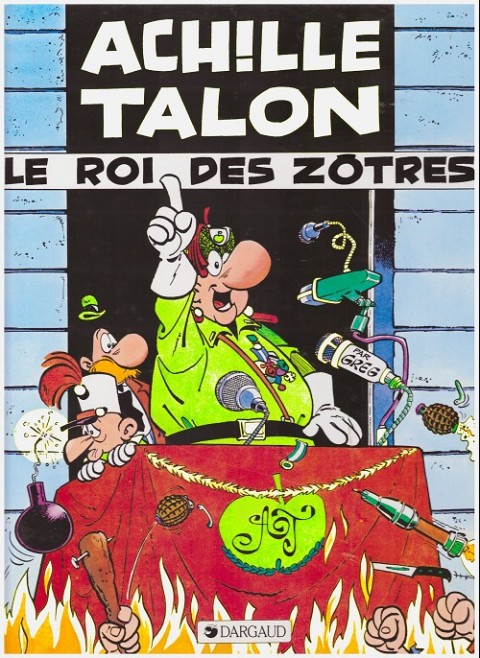 Couverture de l'album Achille Talon Tome 17 Le roi des zôtres