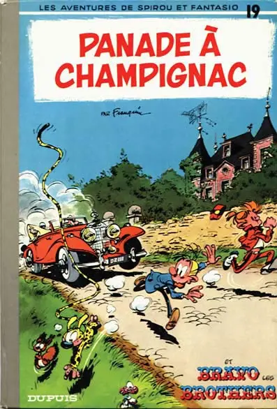 Couverture de l'album Spirou et Fantasio Tome 19 Panade à Champignac
