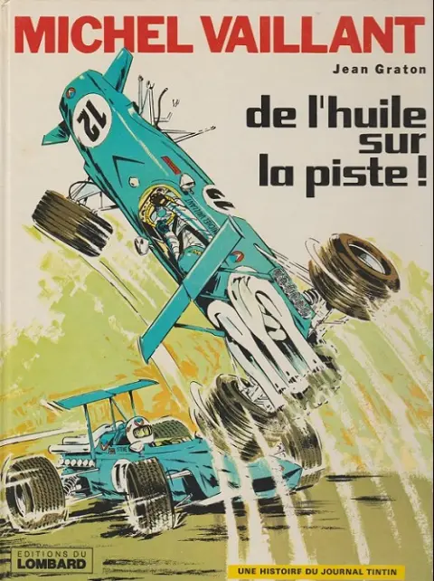 Couverture de l'album Michel Vaillant Tome 18 De l'huile sur la piste !