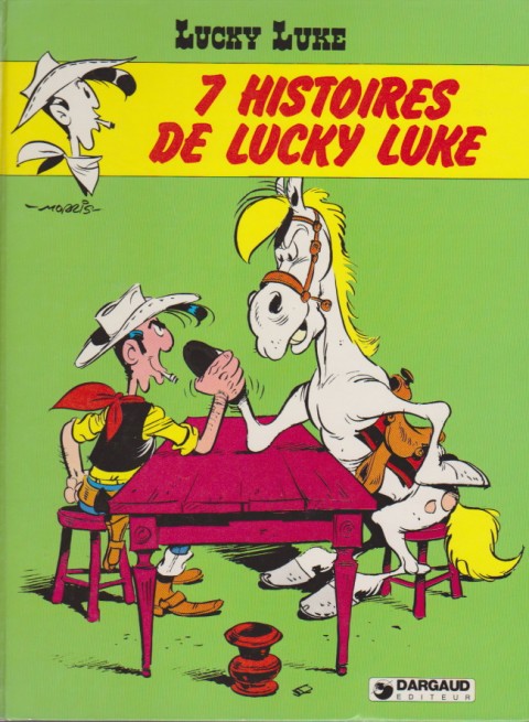 Couverture de l'album Lucky Luke Tome 42 7 histoires de Lucky Luke