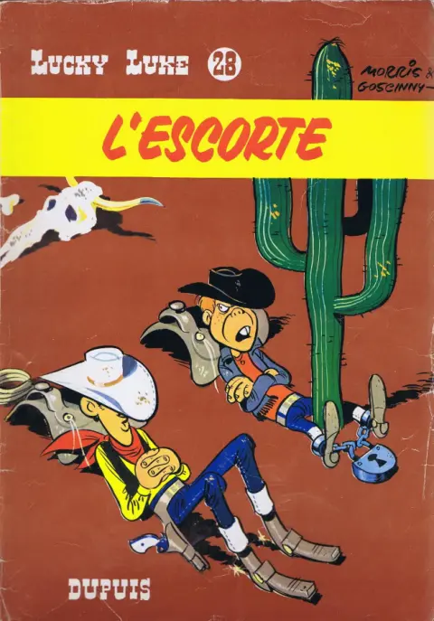 Couverture de l'album Lucky Luke Tome 28 L'escorte