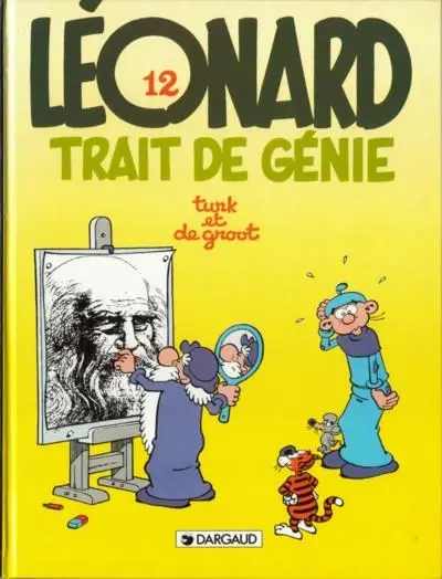Couverture de l'album Léonard Tome 12 Trait de génie