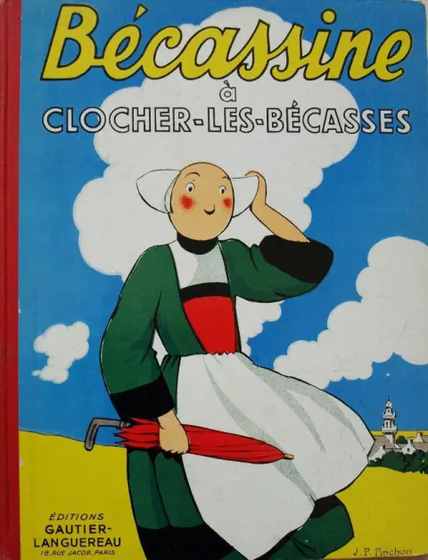 Couverture de l'album Bécassine Tome 21 Bécassine à Clocher-les-Bécasses