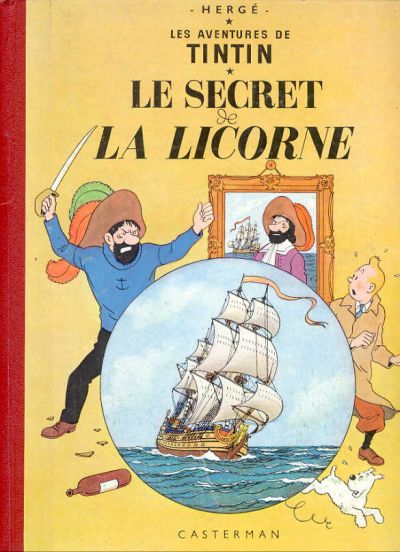 Couverture de l'album Tintin Tome 11 Le secret de la Licorne