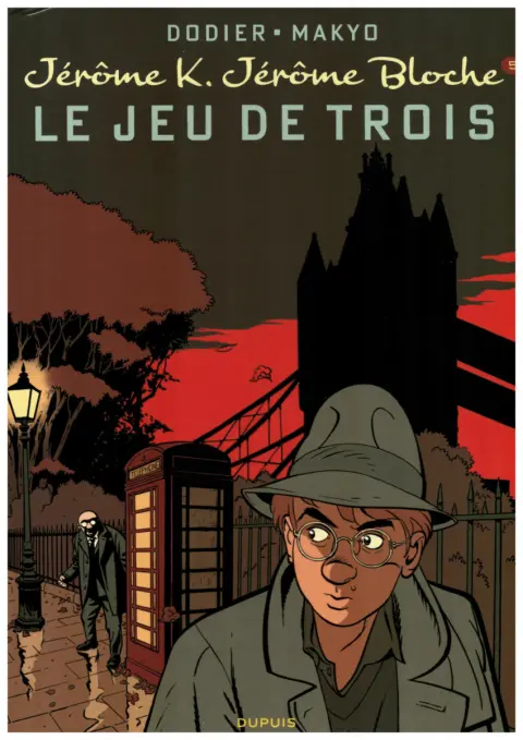 Couverture de l'album Jérôme K. Jérôme Bloche Tome 5 Le jeu de trois