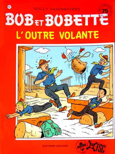 Couverture de l'album Bob et Bobette Tome 216 L'outre volante