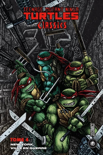 Couverture de l'album Teenage Mutant Ninja Turtles Classics Tome 4 New York, ville en guerre