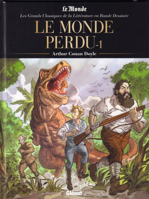 Couverture de l'album Les Grands Classiques de la littérature en bande dessinée Tome 19 Le Monde perdu - 1