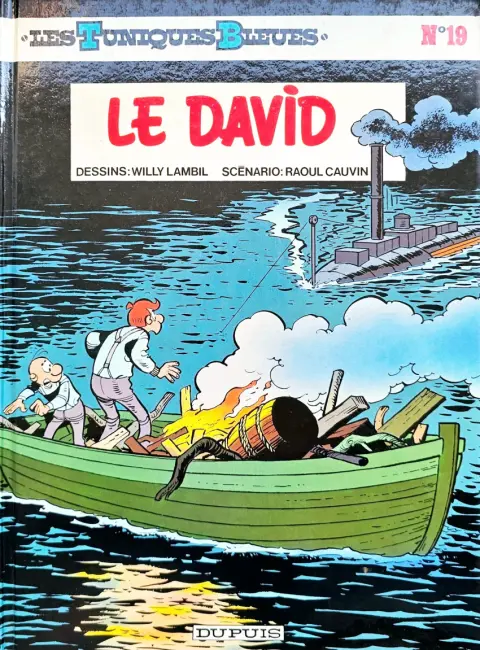 Couverture de l'album Les Tuniques Bleues Tome 19 Le David