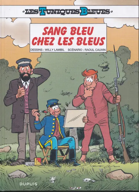 Couverture de l'album Les Tuniques Bleues Tome 53 Sang bleu chez les Bleus