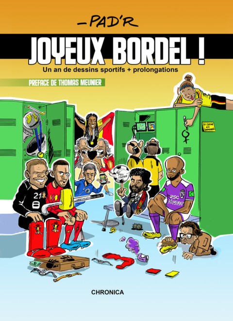 Couverture de l'album Joyeux bordel ! Un an de dessins sportifs + prolongations