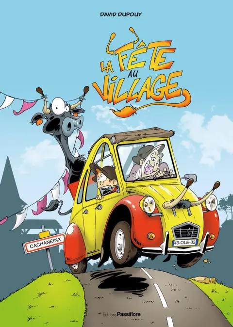 Les vacances de Louis dans les Landes 2 La Fête au Village