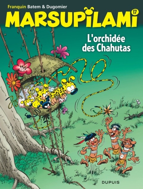 Couverture de l'album Marsupilami Tome 17 L'orchidée des Chahutas