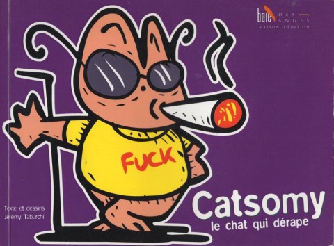 Le Chat rose Catsomy Le chat qui dérape