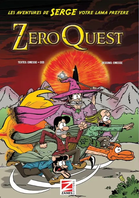 Les aventures de Serge votre Lama préféré Tome 8 ZéroQuest