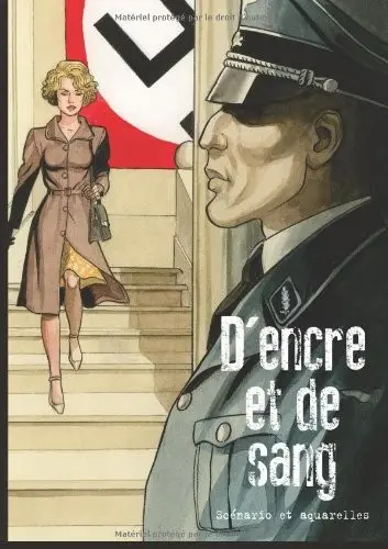 Couverture de l'album D'Encre et de Sang Tome 1 Scénario et aquarelles